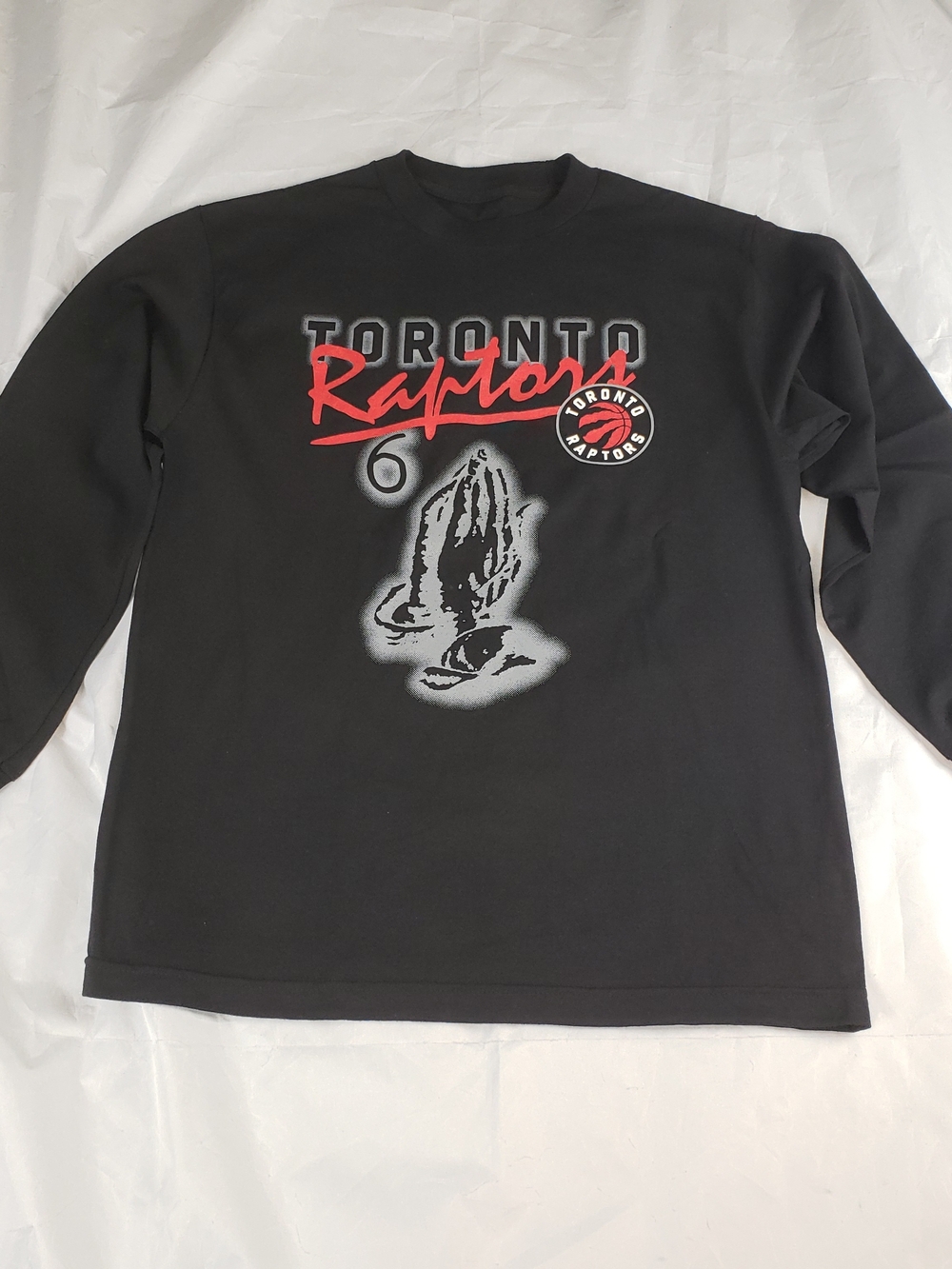 Drake Night X Toronto Raptors  Black Graphic Long Sleeve shirt  Limited Edition